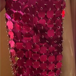 Pink Sequin Women's Boots